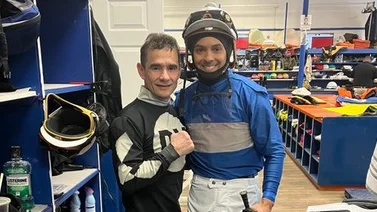 Ángel Alciro Castillo gana de punta a punta y sorprende en este hipódromo de Estados Unidos