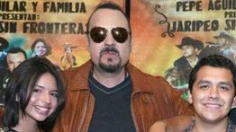 Las imágenes que dejan en evidencia la buena rumba que tuvieron Nodal y su suegro Pepe Aguilar