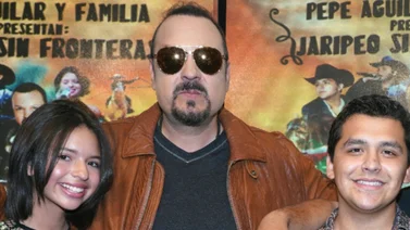 Las imágenes que dejan en evidencia la buena rumba que tuvieron Nodal y su suegro Pepe Aguilar