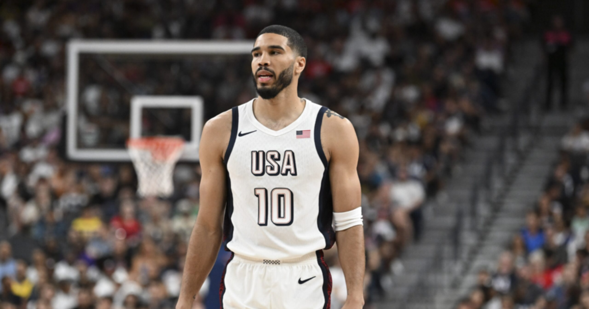 Steve Kerr goes after Celtics star Jayson Tatum back on bench for Dream Team