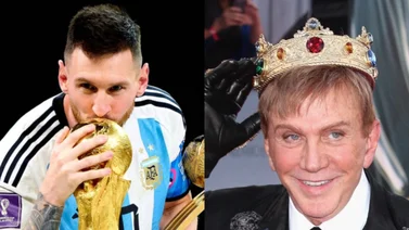 No te pierdas el momentazo que vivió Osmel Sousa con el futbolista Lionel Messi (+Video)