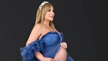 Hilda Abrahamz revela las primeras imágenes de Endrina Yépez con su bebé, Massimo 