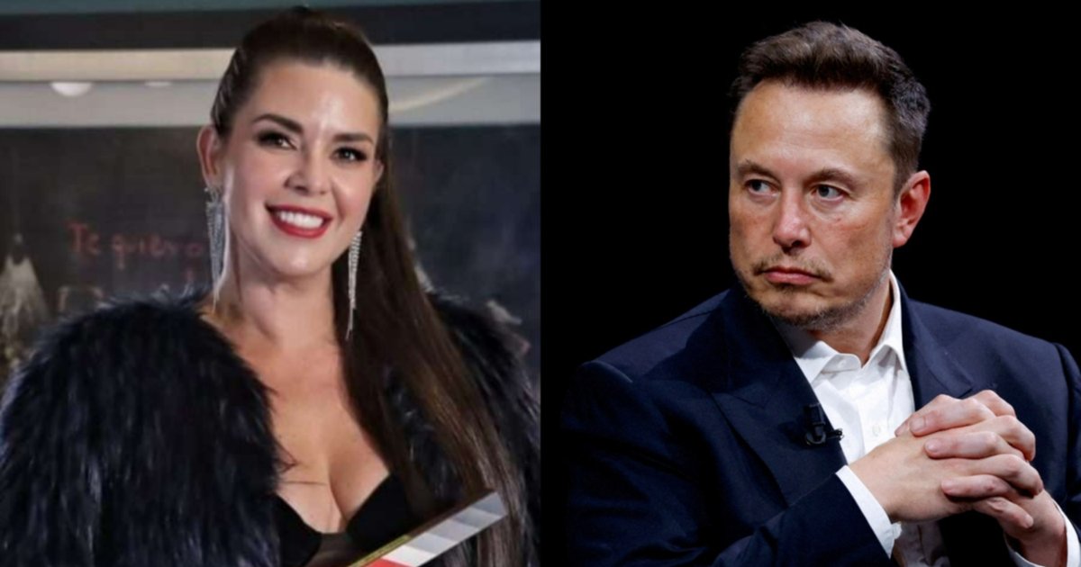 Alicia Machado ventiló su interés romántico por Elon Musk