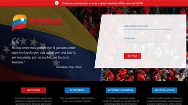 Sistema Patria: Bonos disponibles del 12 al 17 de agosto 