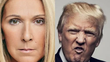 Donald Trump le hace perder la paciencia a Céline Dion por utilizar en su compaña icónica canción 