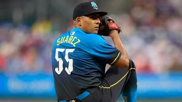 MLB: Ranger Suárez da otro importante paso hacia su recuperación (+Video)