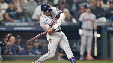 MLB: Así fue el cuadrangular del pelotero dominicano Jeremy Peña ante Tampa