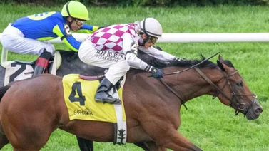 Jockeys boricuas completan trifecta en la carrera más importante del día en Saratoga