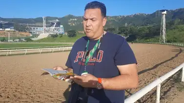 Gabriel Márquez espera estar en el paddock de ganadores con este ejemplar el domingo en La Rinconada(+Video) Gabriel Márquez espera estar en el paddock de ganadores con este ejemplar el domingo en La Rinconada(+Video)