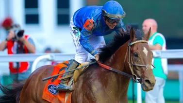 Yunta venezolana logra la victoria al cierre de la jornada en este hipódromo