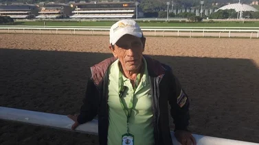 Luis Francisco Martín indica que con un poquito de suerte puede ganar esta carrera del 5y6 para este domingo (+Video)