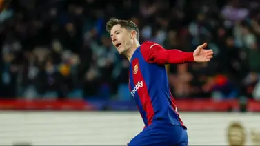 Así fue el gol de Robert Lewandowski de penal para poner arriba al Barcelona (+Video) Así fue el gol de Robert Lewandowski de penal para poner arriba al Barcelona (+Video)