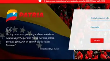 Paso a paso: ¿Cómo registrarte por primera vez en el Sistema Patria? Paso a paso: ¿Cómo registrarte por primera vez en el Sistema Patria?