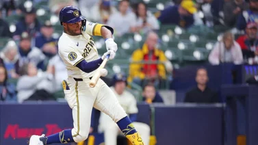 MLB: Jackson Chourio aplica su máximo poder en esta parte de la zona de strike  (+Gráficos)