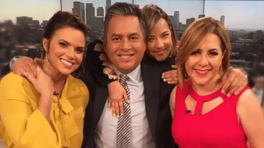 Así fue la sensacional entrada de Daniel Sarcos al programa de Telemundo "Hoy Día"