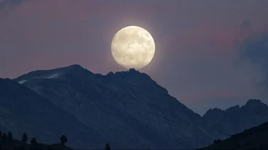 luna azul