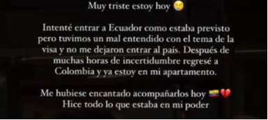 La razón por la que Andrea Rubio Miss International 2023 le negaron la entrada a Ecuador