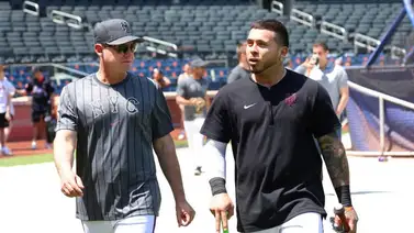 MLB: Esto dice Francisco Álvarez sobre su manager Carlos Mendoza MLB: Esto dice Francisco Álvarez sobre su manager Carlos Mendoza