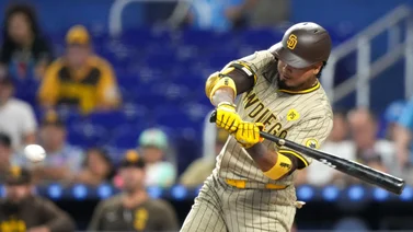 MLB: Luis Arráez cautiva a la Gran Carpa con sus excelentes números en este tramo (+Video)