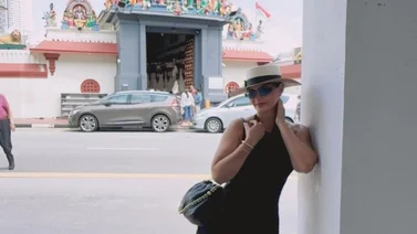 Las soñadas vacaciones de Chiquinquirá Delgado en este país de Asia (+Imágenes)