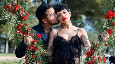 Así fue el reencuentro de Christian Nodal y Cazzu luego de su boda con Ángela Aguilar