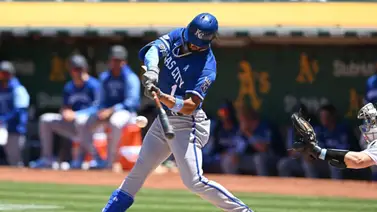 MLB: Así fue el cuadrangular del pelotero boricua MJ Meléndez en victoria de Kansas MLB: Así fue el cuadrangular del pelotero boricua MJ Meléndez en victoria de Kansas