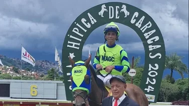 Marco Antonio fue el mejor potro en el Clásico Gradisco Gr.2 en La Rinconada