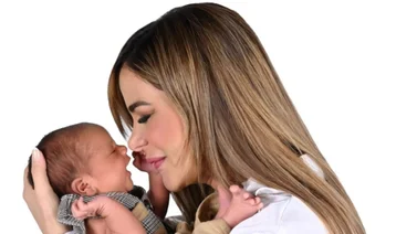 A dos semanas de dar a luz, Endrina Yépez presenta a su hijo con hermosas fotografías 
