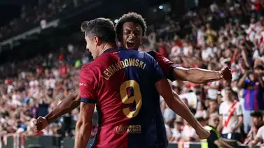 El Barcelona consigue una justa victoria ante el Rayo Vallecano y se mantiene como líder de la Liga (Resumen) El Barcelona consigue una justa victoria ante el Rayo Vallecano y se mantiene como líder de la Liga (Resumen)