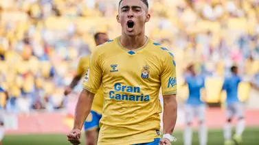 Alberto Moleiro adelantó a las Palmas ante el Real Madrid con este gol (+Video) Alberto Moleiro adelantó a las Palmas ante el Real Madrid con este gol (+Video)