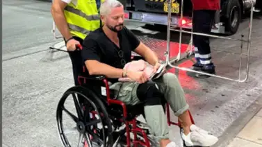 En plenas vacaciones, Rodner Figueroa sufre delicada lesión (+Imágenes)  En plenas vacaciones, Rodner Figueroa sufre delicada lesión (+Imágenes)