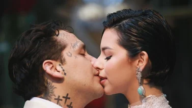 ¡Qué cazzualidad! Christian Nodal le dedica una canción a Ángela Aguilar como hizo con su ex