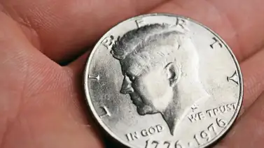 Este es el exorbitante valor de una moneda de 50 centavos Este es el exorbitante valor de una moneda de 50 centavos