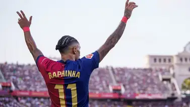 Raphinha se lució con este golazo para el Barcelona vs Real Valladolid (+Video) Raphinha se lució con este golazo para el Barcelona vs Real Valladolid (+Video)