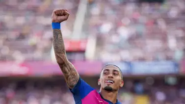 Así fue el nuevo golazo de Raphina para sellar su hat trick ante Valladolid (+Video) Así fue el nuevo golazo de Raphina para sellar su hat trick ante Valladolid (+Video)