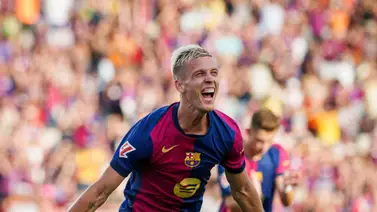Dani Olmo se sumó a la fiesta y así fue su nuevo gol con el Barcelona (+Video) Dani Olmo se sumó a la fiesta y así fue su nuevo gol con el Barcelona (+Video)
