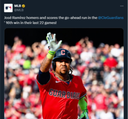 MLB: Mira el jonrón de José Ramírez en la victoria de Cleveland ante Minnesota (+Video)- MLB: Mira el jonrón de José Ramírez en la victoria de Cleveland ante Minnesota (+Video)