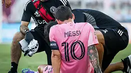 Leagues Cup: Lionel Messi vuelve a generar preocupación al Inter Miami