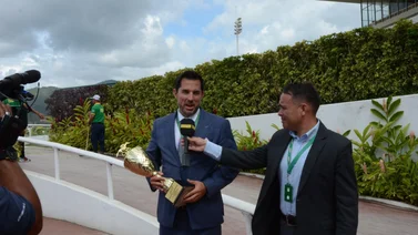 Carlos Uzcátegui llega a 30 triunfos y se prepara para ganar su primer meeting