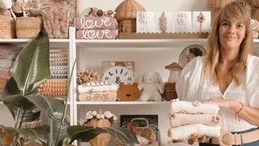 Micaela Fellay plasma sus sueños en una propuesta de diseño de modas para niños totalmente sostenible