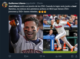 MLB: José Altuve alcanza esta cifra de jonrones por séptima ocasión en su carrera (+Video)- MLB: José Altuve alcanza esta cifra de jonrones por séptima ocasión en su carrera (+Video)