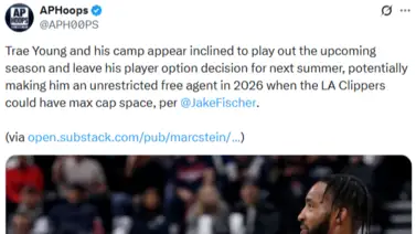 NBA: Trae Young al borde de salir de Atlanta para unirse a este equipo de la Conferencia Oeste NBA: Trae Young al borde de salir de Atlanta para unirse a este equipo de la Conferencia Oeste