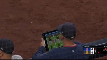 MLB: ¿Robo de señas? Medias Rojas descubrieron un detalle en la mecánica de Robert Suárez
