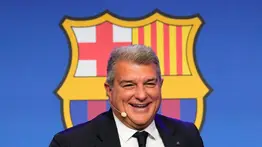 Joan Laporta habla sobre las inscripciones del FC Barcelona 