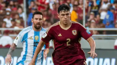 La Vinotinto celebra el nivel de este referente de cara al partido contra Argentina La Vinotinto celebra el nivel de este referente de cara al partido contra Argentina