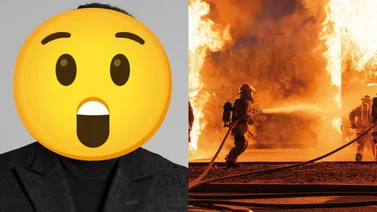 Animador venezolano puso en riesgo su vida al incendiarse su camioneta en Caracas 