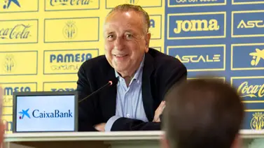 Presidente del Villarreal optimista con el Villarreal vs Barcelona en Miami Presidente del Villarreal optimista con el Villarreal vs Barcelona en Miami