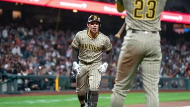 Por esta razón Freddy Fermín es el amuleto de la suerte de San Diego Padres (+video)