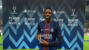 Super Cup: Ousmane Dembelé consigue la "guinda" que puede darle el Balón de Oro con otro importante galardón (+video) Super Cup: Ousmane Dembelé consigue la "guinda" que puede darle el Balón de Oro con otro importante galardón (+video)