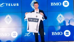 Vancouver Whitecaps FC recibe con tambores y plumas a Tomas Müller (+Video)